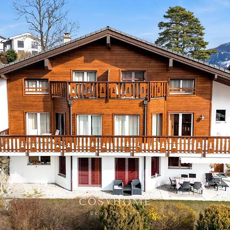 Chalet Des Alpes - Sunset View - Кранс Монтана Екстериор снимка