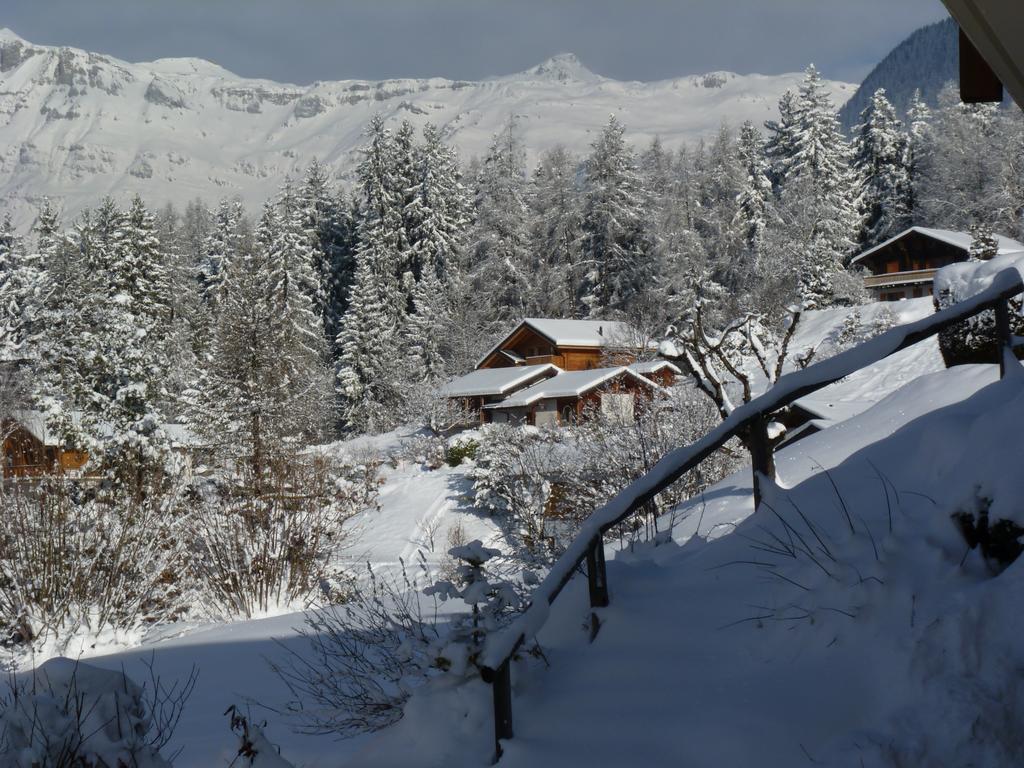Chalet Des Alpes - Sunset View - Кранс Монтана Екстериор снимка